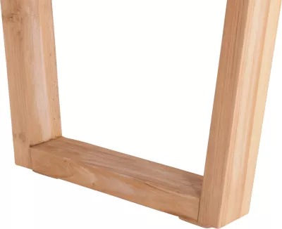 Tavolinë për ngrënie LEOPOLD FH9933.02 dru TEAK i fortë-ngjyrë natyrale e lehtë 200,5x107x76Hcm.