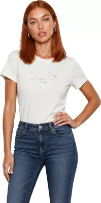 Maicë për femra Calvin Klein Jeans LV047G806G, krem