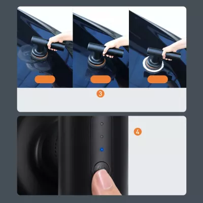 Makinë elektrike pa kabllo për lustruar Baseus CRDLQ-B01, 4000mAh, 30W, e zezë