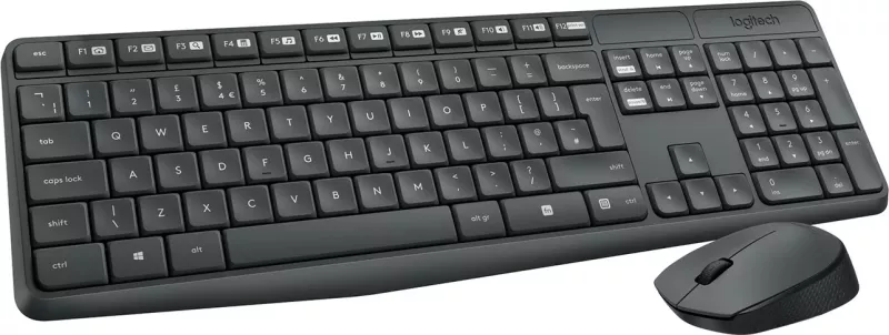 SET tastierë dhe maus Logitech MK235, Wireless, USB, QWERTZ, hiri