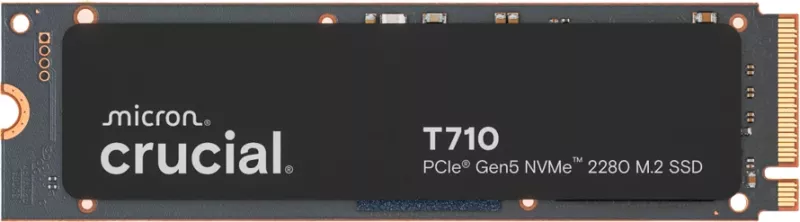 SSD Crucial T710 4TB PCIe Gen5 NVMe M.2 2280, e zezë