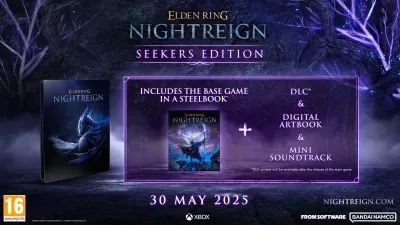 Lojë Bandai Namco Elden Ring Nightreign Seekers Edition për Xbox Series X (Steelbook, Deluxe Edition)