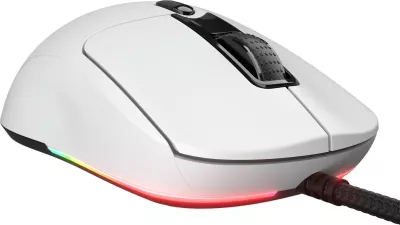 Maus gaming Cougar Minos NEO, 6200 DPI, ambidextrous, i bardhë