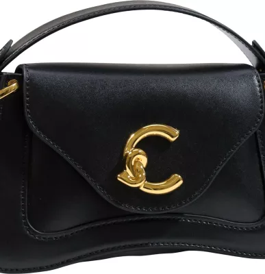 Çantë krahu për femra Coccinelle C-Me Calf E1 SSK 18 04 21, e zezë