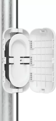 Kasë kabllosh Ubiquiti UACC-FIBER-SR-KIT, Pole/Wall, Polycarbonate, Bardhë
