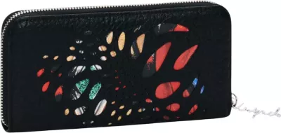 Portofol për femra Desigual MONE_NOTUS PRINT FIONA 26WAYP28, i zi