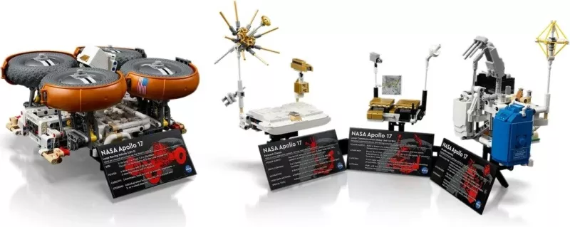 Set LEGO Technic 42182 NASA Apollo Lunar Roving Vehicle