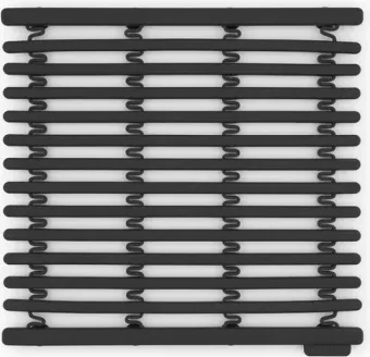 Shtroje silikoni për lavaman Brabantia 302589, 30x30 cm (shtrihet 30-45 cm), gri e errët