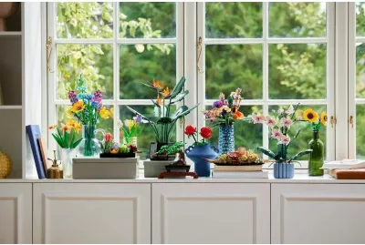 Set LEGO Botanical Collection lule dielli