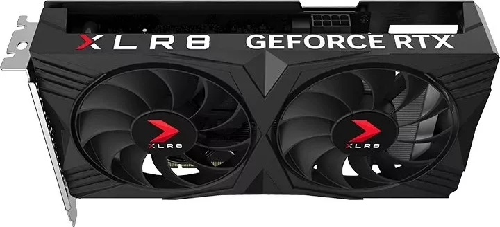 Kartelë grafike PNY GeForce RTX 4060 XLR8 Gaming VERTO, 8 GB, E zezë