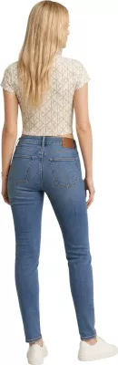 Maicë crop për femra Calvin Klein Jeans LV047G830G, krem [Madhësia: M]