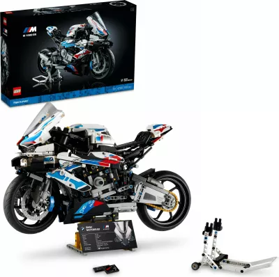 Set ndërtimi LEGO Technic BMW M 1000 RR, 1921 pjesë, shumëngjyrësh