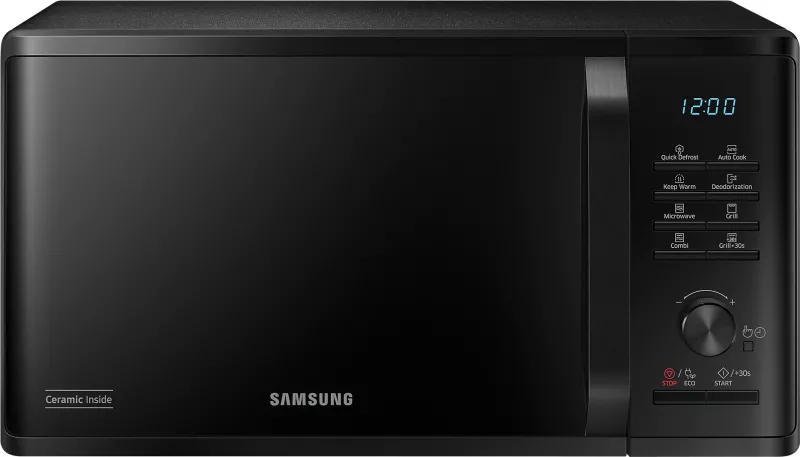 Mikrovalë me grill Samsung MG23B3515AK/EN, 23 L, 1250 W, LED, e zezë