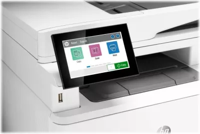 Printer multifunksional laser HP LaserJet Enterprise MFP M430f (3PZ55A#B19), 38–42 ppm, rrjet 1 Gbps, A4, b/w