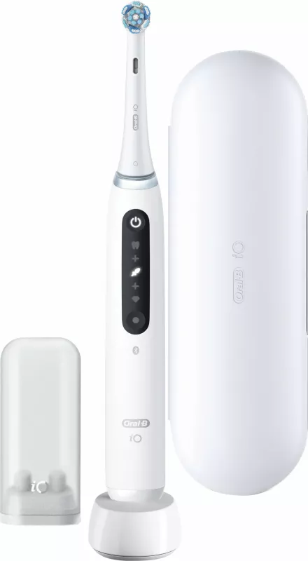 Furçë dhëmbësh elektrike Oral-B iO Series 5, 5 mënyra pastrimi, e bardhë