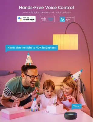 Llambë LED smart Govee RGBWW E27 800 lm