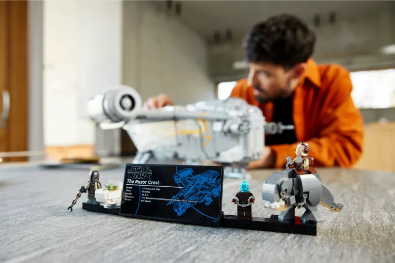 Set ndërtimi LEGO Star Wars The Razor Crest, 6187 pjesë, plastikë, shumëngjyrësh