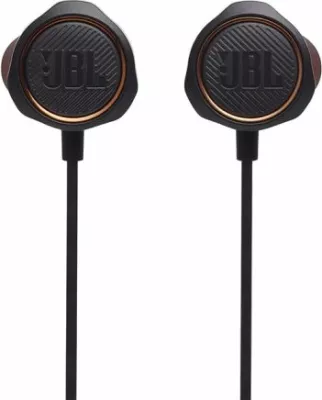 Kufje gaming me kabllo JBL Quantum 50, in-ear, mikrofon i integrum, kontroll volum/mute, 3.5mm, të zeza
