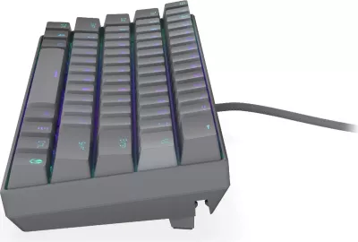 Tastierë mekanike Endorfy Thock V2 Compact, 60%, RGB, gri