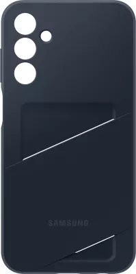 Mbështjellës Samsung Galaxy A15/A15 5G, xhep për kartelë, zi/blu