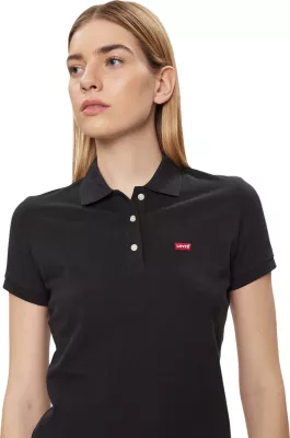 Maicë polo për femra Levi's HM Polo Caviar 52599-0046, e zezë [Madhësia: M]