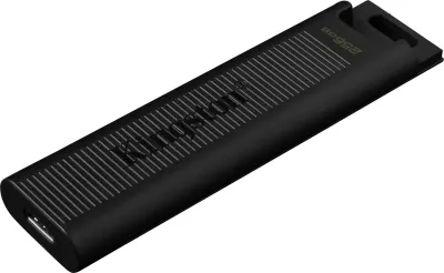 USB Kingston DataTraveler MAX, 256GB, e zezë