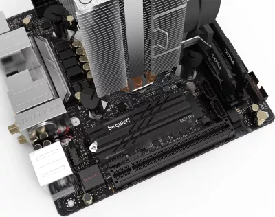 Radiator për SSD be quiet! MC1 PRO, Ngjyrë e Zezë
