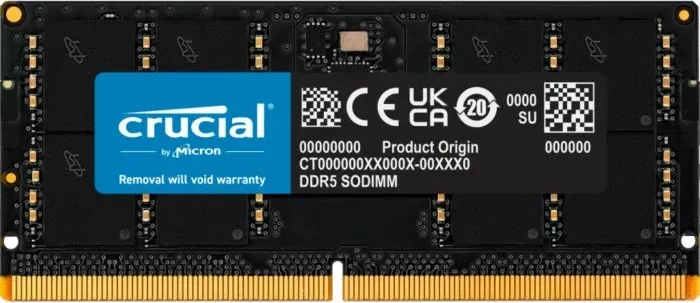 RAM Memorje Crucial CT16G56C46S5 16GB DDR5-5600MHz SODIMM CL46 1.1V