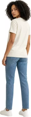 Maicë Calvin Klein Jeans LV047G829G për femra, krem [Madhësia: XS]