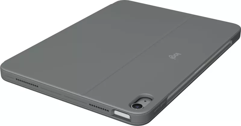 Mbështjellës me tastierë Logitech Combo Touch, QWERTZ, Trackpad, iPad Air 11-inch, Gri
