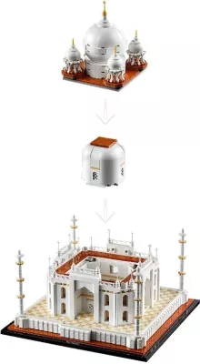LEGO ARCHITECTURE Taj Mahal 21056