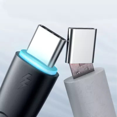 Kabllo Joyroom Starry Series SA32-AC3, USB-A në USB-C, 1m, 3A, e zezë