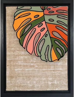 Pikturë dekorative në kanavacë, shumëngjyrëshe, Wallity LSJ21938718246 - 46x66cm