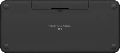 Tastierë Logitech Pebble Keys 2 K380s, mini, wireless, RF + Bluetooth, QWERTZ, grafit