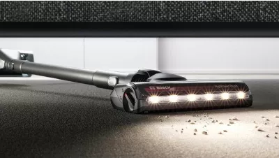 Fshesë me korrent pa kabllo, Bosch, Unlimited Gen 2 Series 8 BBS8214, me aksesorë, e zezë/e bardhë