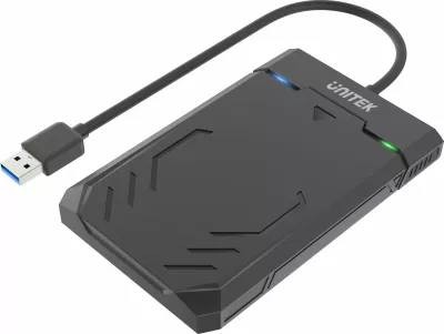 Kuti e jashtme për SSD/HDD 2.5" Unitek Y-3036 USB 3.2 Gen 1 SATA III, e zezë