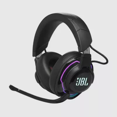 Kufje gaming JBL Quantum 910 Wireless, 2.4GHz/Bluetooth 5.2, ANC, 39 orë bateri, me mikrofon, të zeza