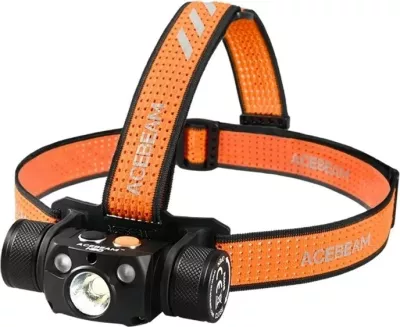 Dritë koke AceBeam H30 R+G 6500K, 5000 mAh, portokalli