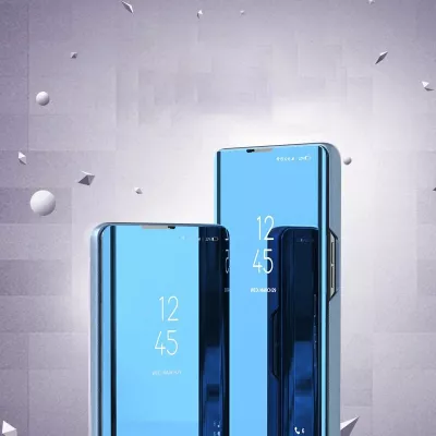 Mbështjellës Hurtel Clear View për Samsung Galaxy A72 4G, Rozë
