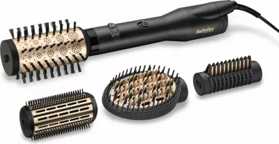 Furçë elektrike për flokë BaByliss AS970E me aksesorë, e zezë