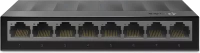 Switch TP-Link LS1008G 8 porta Gigabit, e zezë