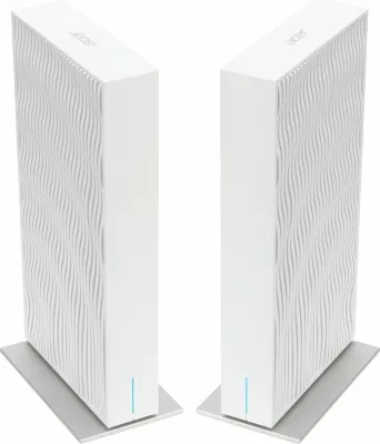 Ruter mesh Acer Wave 7, Wi-Fi 7, 2 copë, EU plug, i bardhë