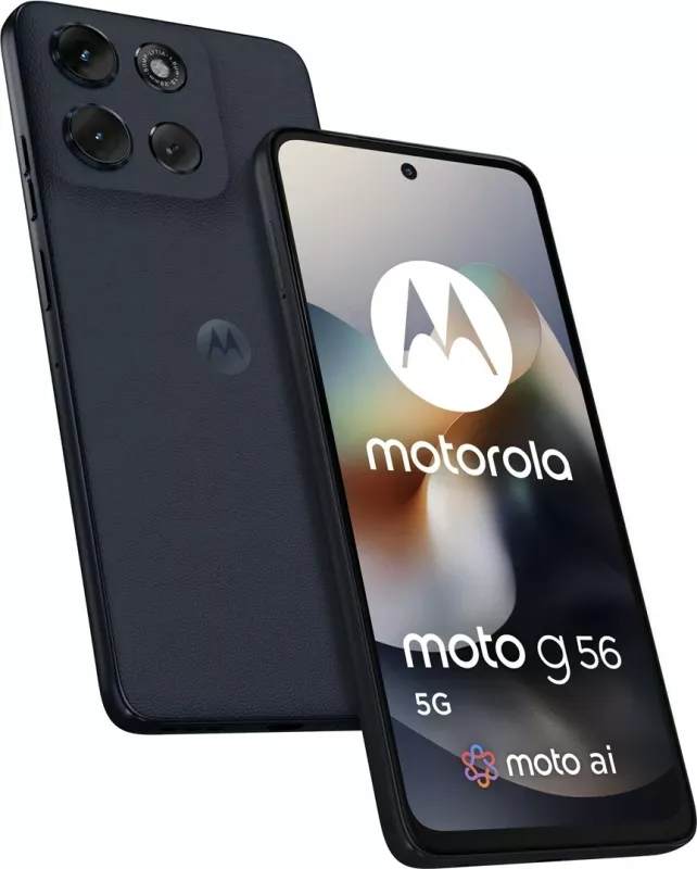 Celular Motorola Moto g56 5G, 8 GB RAM, 256 GB, Black Oyster