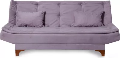 Krevati divan 3-vendësh, Atelier del Sofa, Kelebek, ngjyrë gri