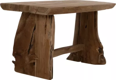 Stol FH9347 dru tik ngjyrë natyrale 80x40x45