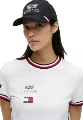 Kapelë bejsbolli për meshkuj Tommy Hilfiger TH X CF1 Replica Cap AU0AU02093, e zezë