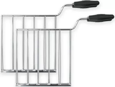 Pincë sanduiçi SMEG TSSR01, metalike, dorezë e zezë