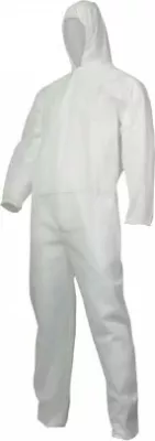 Kombinezon mbrojtës LAHTI PRO L4150204 50 g/m² polipropilen (non-woven) XL, i bardhë