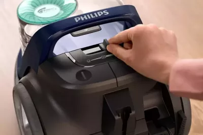 Fshesë me korrent Philips FC9557/09, pa qese, 900W, e gjelbër