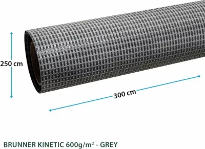 Tapet për tendë/awning BRUNNER Tendo 250x300 cm (0201106N.C52) 600 g/m², gri